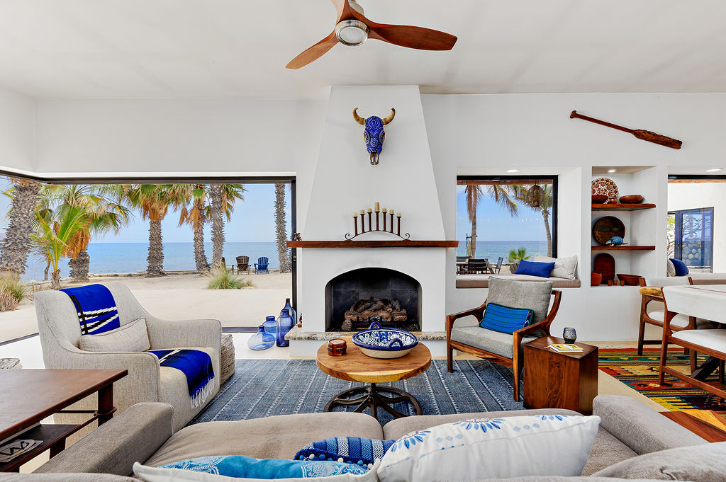 Living room art and decor